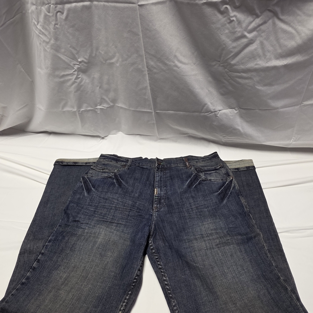 LRG Men's Dark Blue Relaxed Jeans